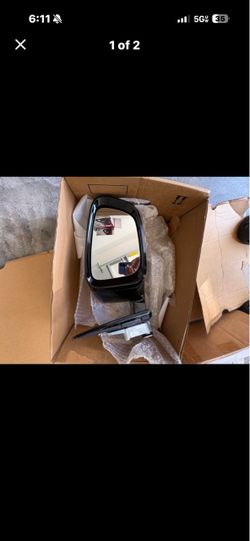 BMW 330i 2021 Black Car Side Door Mirror