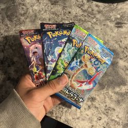 Sealed Pokemon Packs 