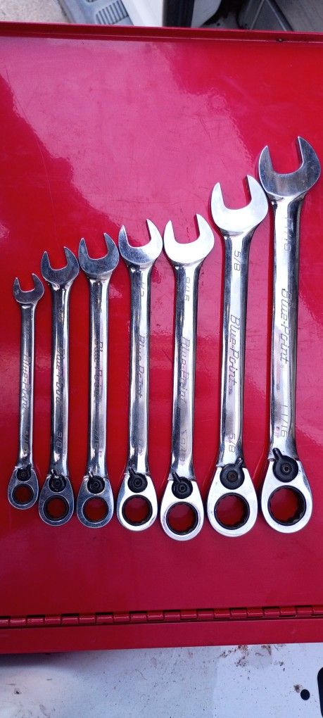 Blue Point SAE Ratchet Wrench Complete Set