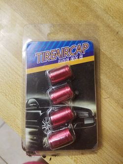 Mini Cooper tire valve caps