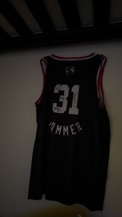 Signed x4  Harlem Globetrotter “Hammer” jersey