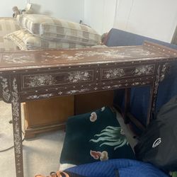 Mother-of-pearl furniture