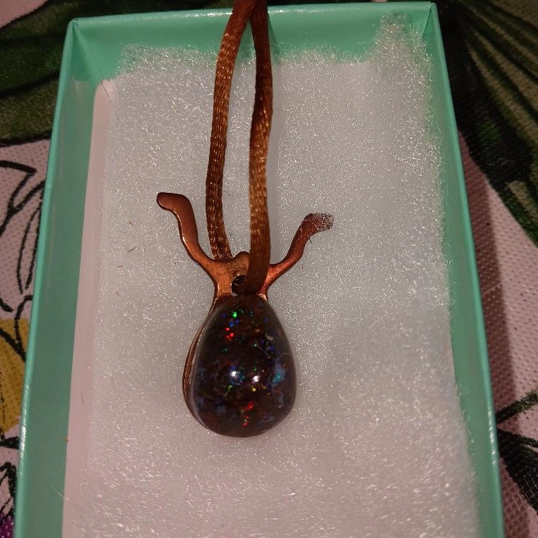 Gorgeous RARE Black OPAL