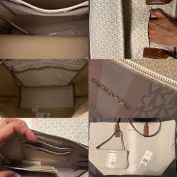 MK Weekender Tote w/matching Jetset Wallet