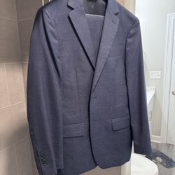 Navy Blue Jos A bank Suit