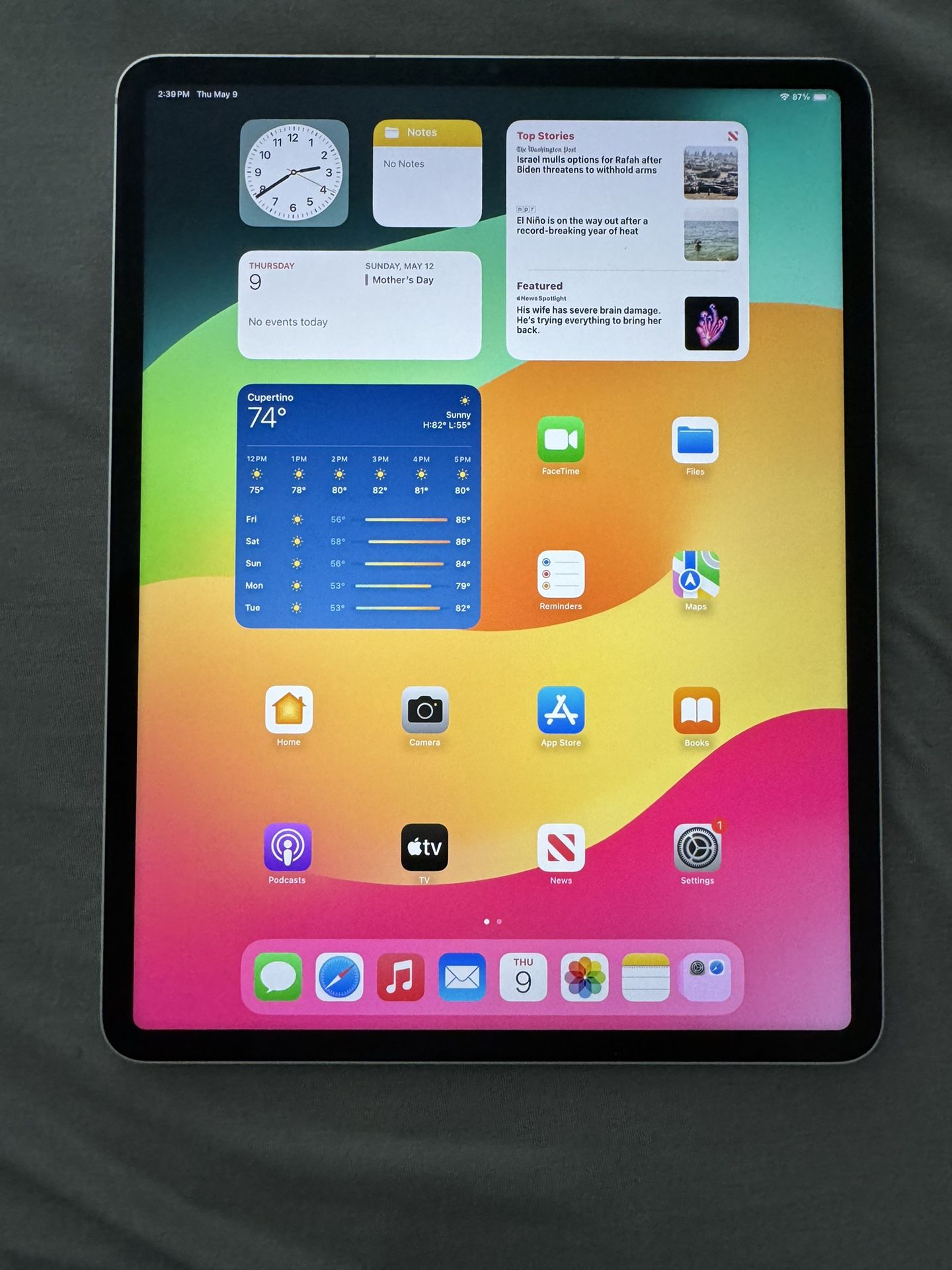 iPad Pro 12.9 6th Gen WiFi 