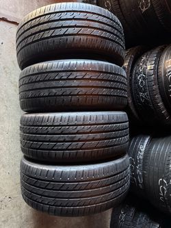 Set of four 265 45 21 arroyo grand sport tires