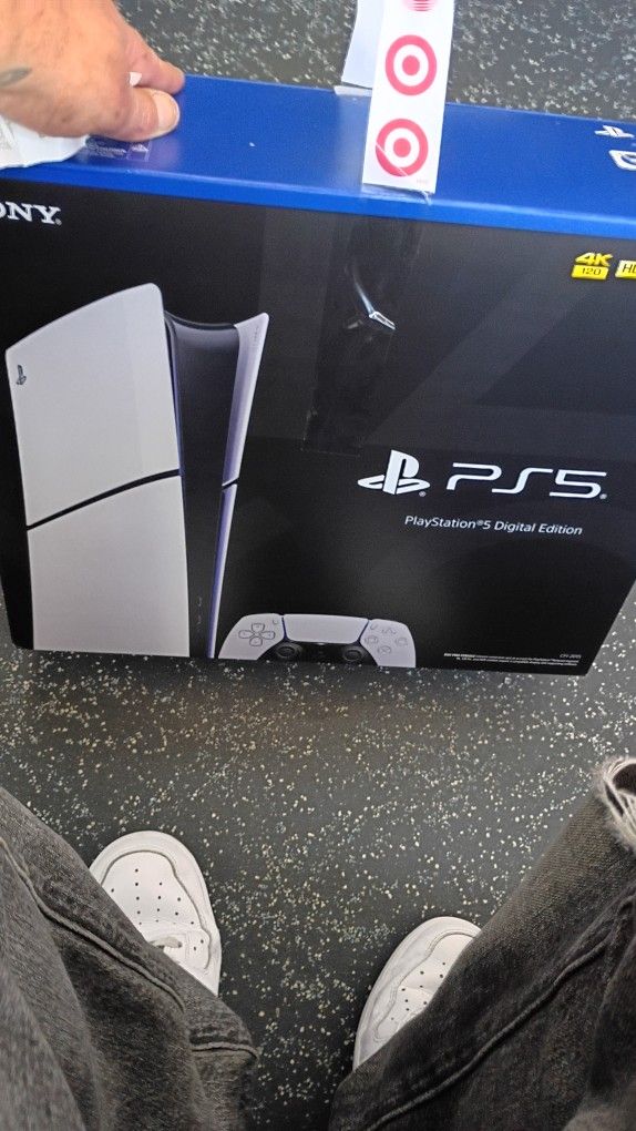 PS5 Digital 1tb Brand New Unopened Box