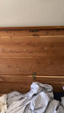 Cedar hope chest E R company