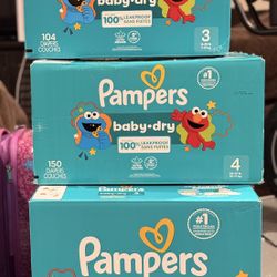 Pampers Size 4 150 Count