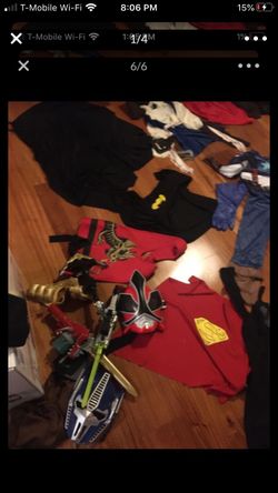 kids costumes sz. 6/7/8