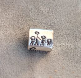 Sterling Silver Bracelet Charm