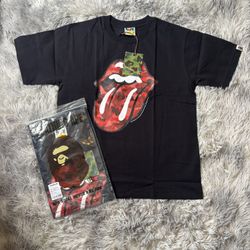 Bape Shirt Black/Red