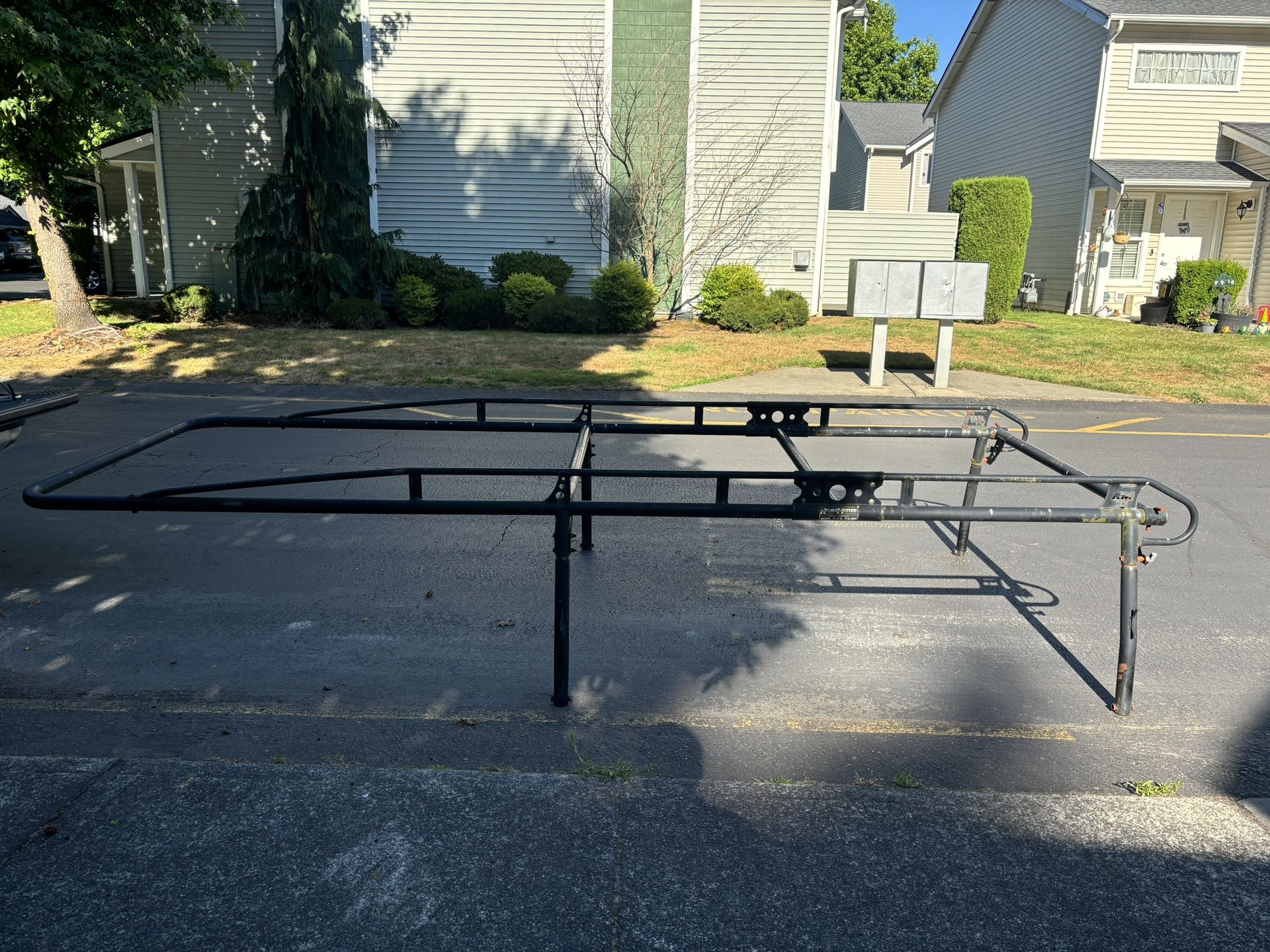 Ladder rack for a truck