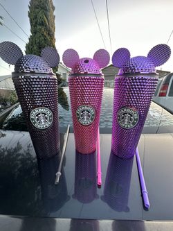 Mickey Mini Ears Starbucks Cups