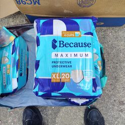 Because premium bladder control underware