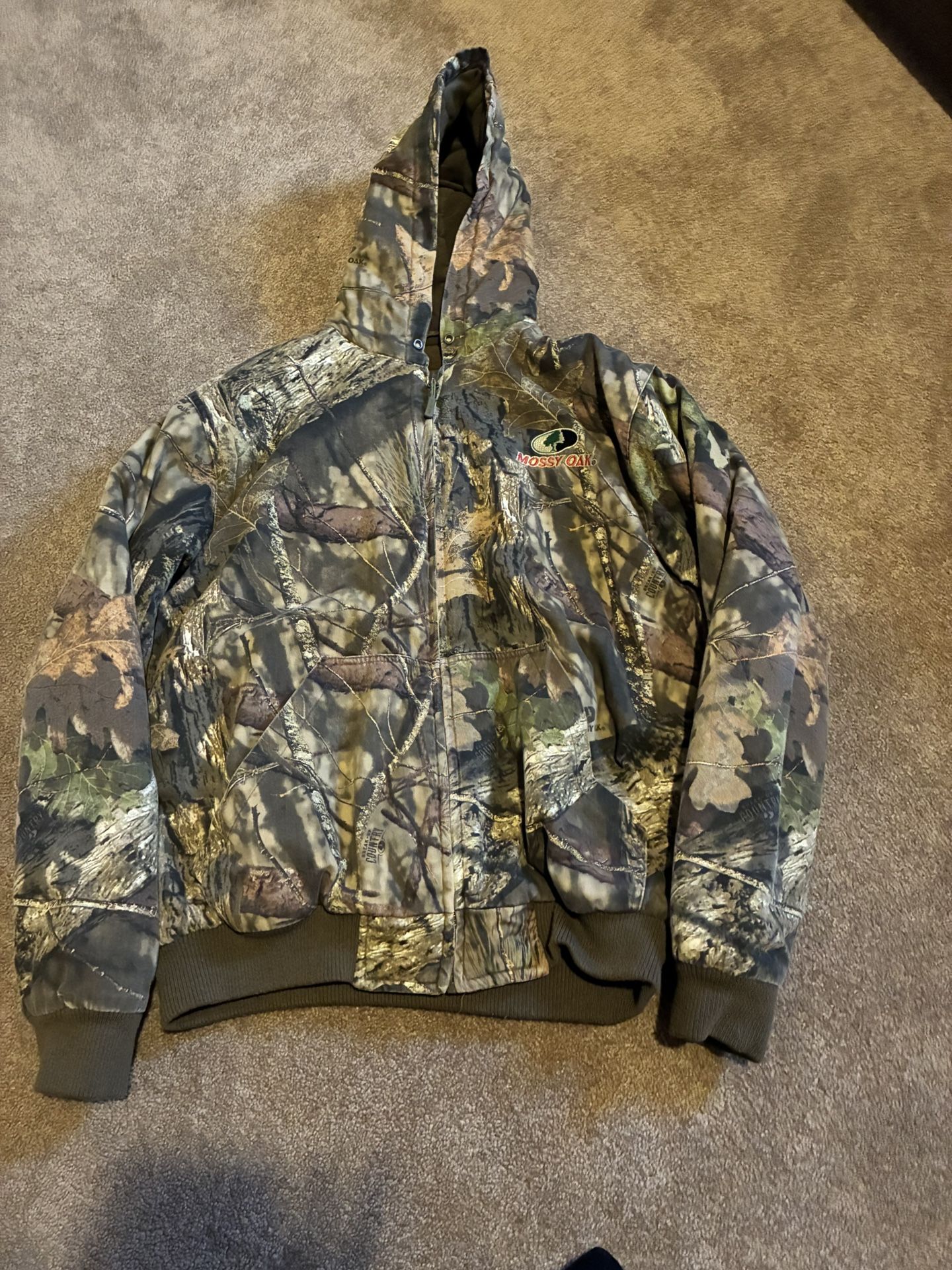 Mossy Oak Forest Camk Jacket Hunting Fashion