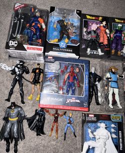 Marvel Legends , Dc Comics , Mc Farlane Toys Lot 