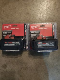 Milwaukee batteries