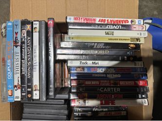 Box of DVD’s