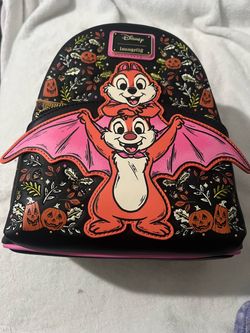 Chip & Dale Halloween loungefly bag