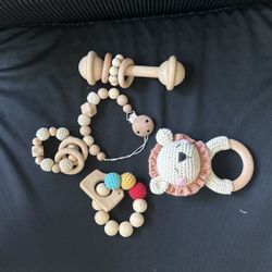 Hand Made Rattle Toys