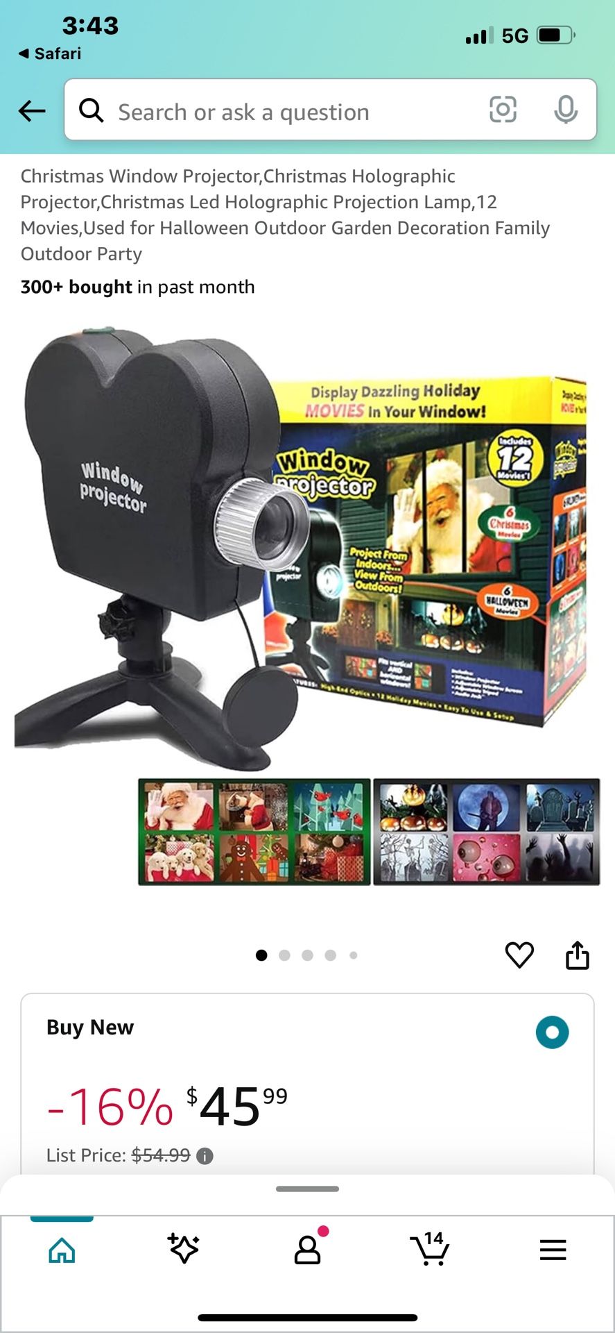 Wonder Christmas Projector
