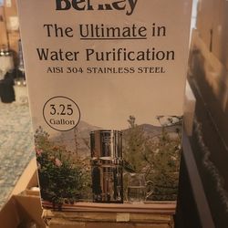 3.25Gal BERKEY WATER 💦 FILTER SYSTEM 