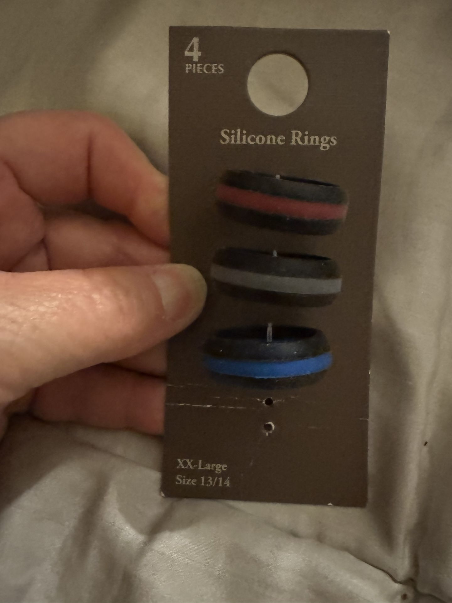 Silicon Rings Set Of Three