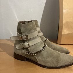 Aldo Gold Chain Boots 