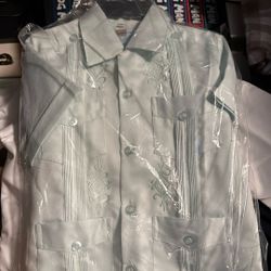 Kids Guayabera Shirt 