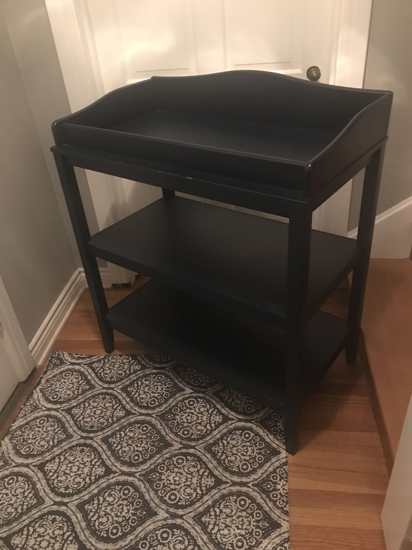 Pottery Barn Navy Changing Table