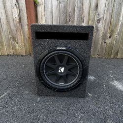 10 Inch Kicker Sub With Ported Box
