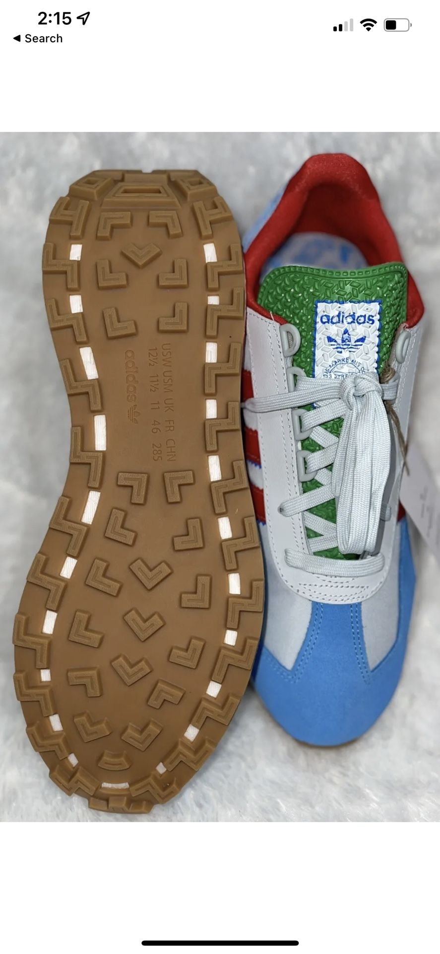 New Mens adidas Retropy E5 Blue Multicolor 2021 display picture 1