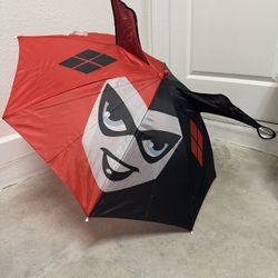Children’s Size Umbrella, DC Superhero Girls, Harley Quinn