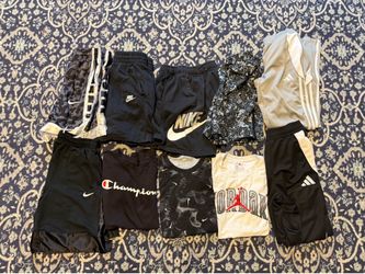 Nike and adidas lot shorts and shirts