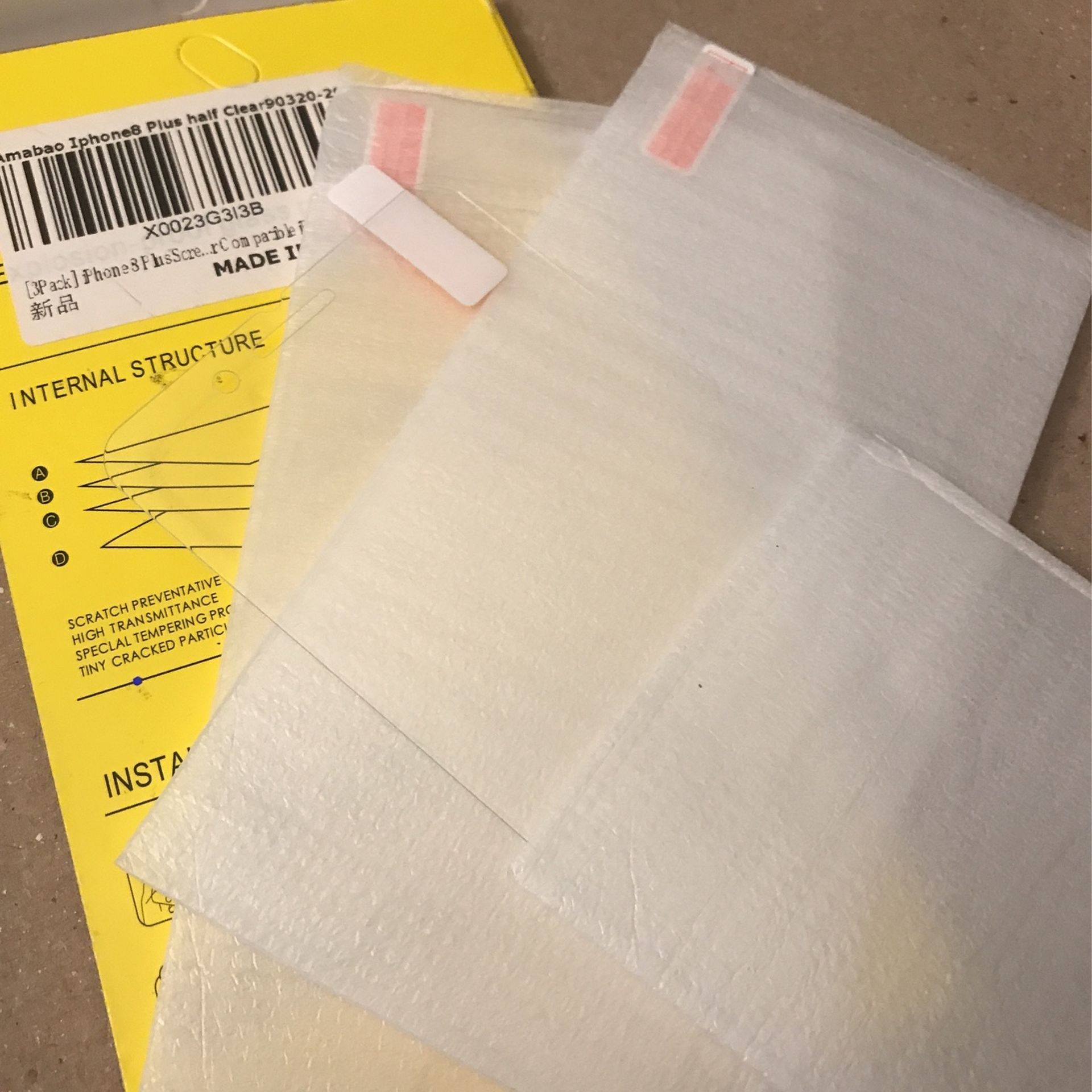 3 Tempered Glass For iPhone 7 Plus 8plus #13