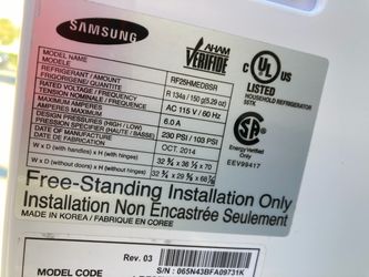 Samsung refrigerator Ice Maker