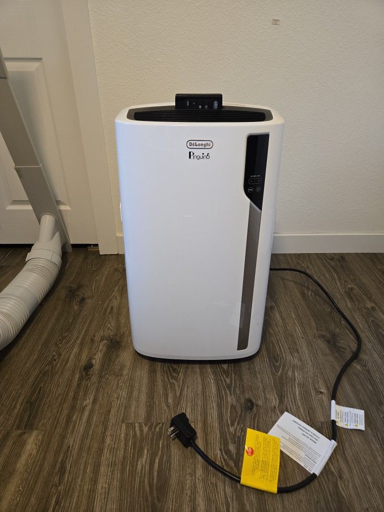 De’Longhi Pinguino 4‑in‑1 Portable AC (Model PAC EL375HGRKC‑3AL WH) + Window Kit
