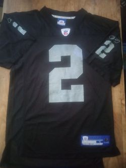 RAIDERS JERSEY SIZE SMALL ADULT