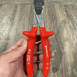 Stahlwille VDE 1000V Insulated Diagonal Cutters - Made in Germany