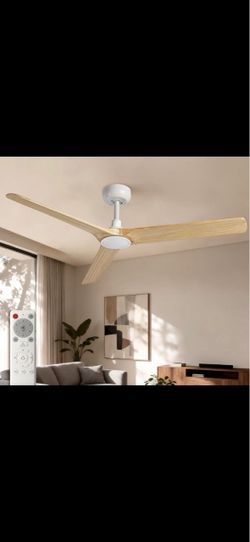 3-Blade Ceiling Fan with Remote Control
