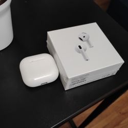 Air pods 4 Brand New In Plastic! Plus Extra Used Case $70 Frim