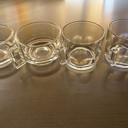 Tazas de vidrio para té o café