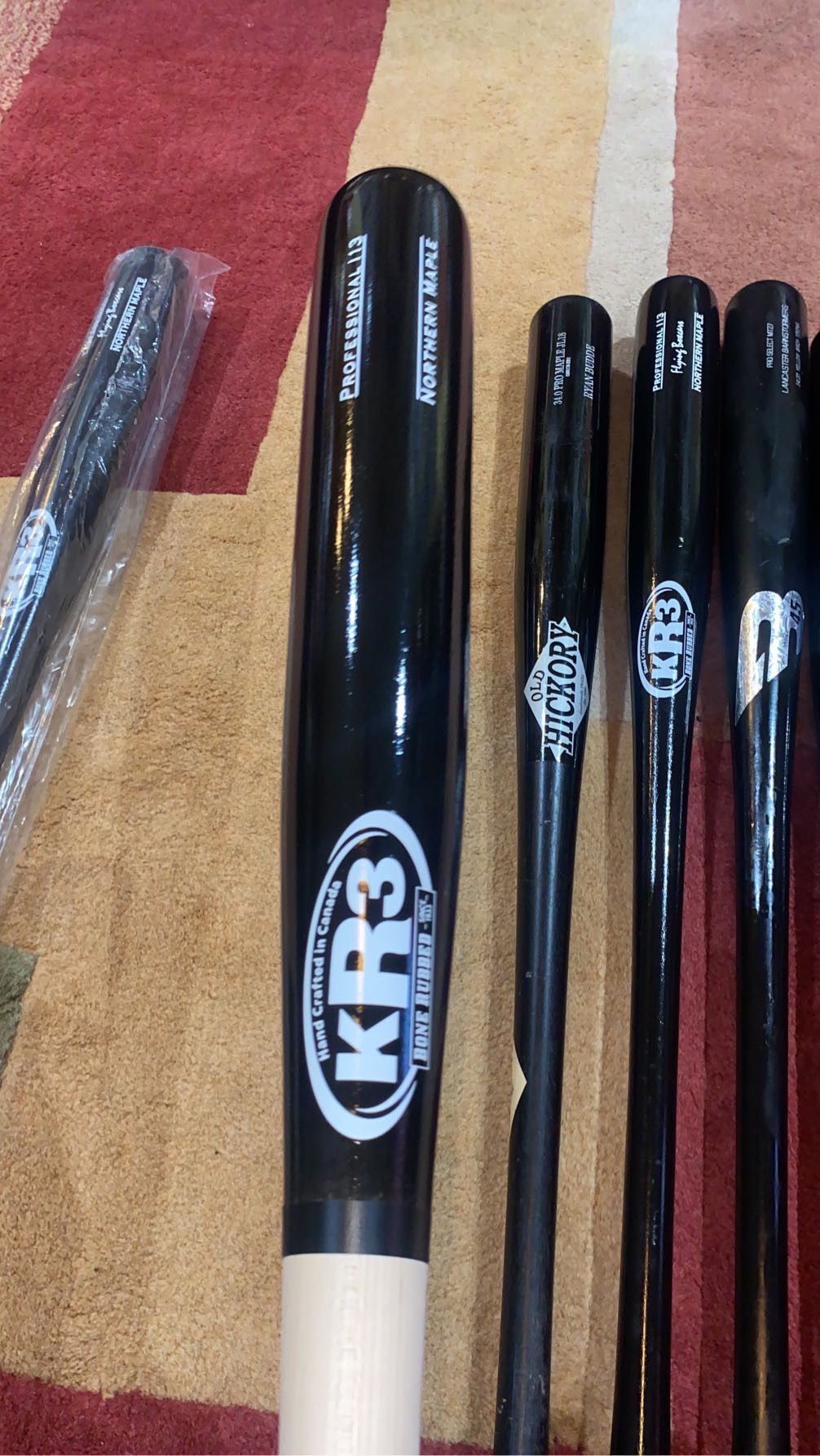 Kr3 Brand New Maple Wood Bat 34 Inch