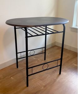 Small Side Table Dark Brown