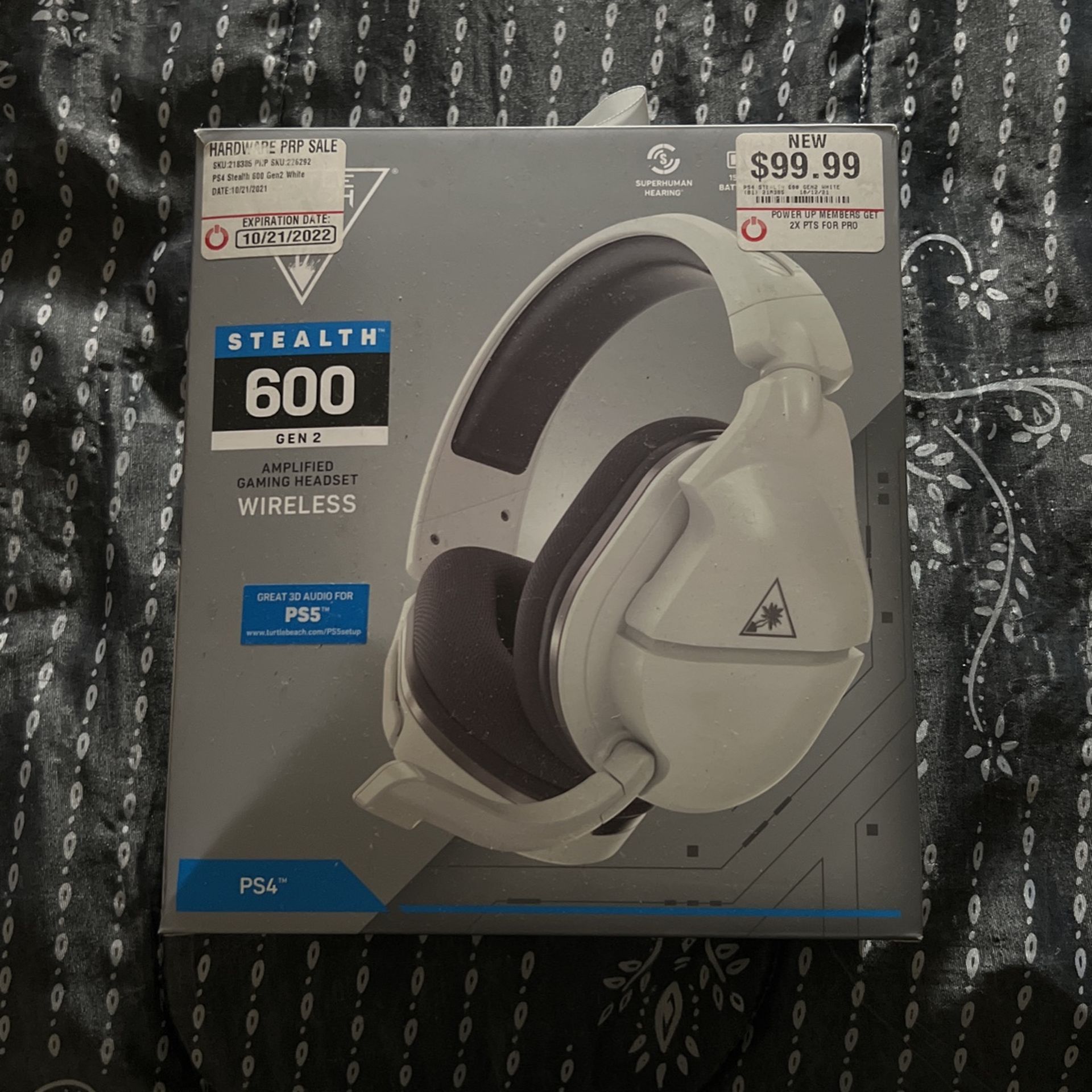 PS4 STEALTH WIRELESS HEADSET