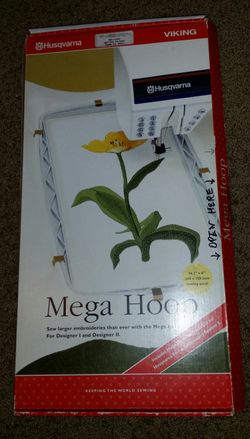 SEWING -Embrodery machine Mega Hoop