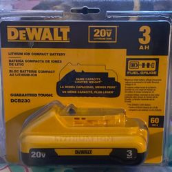 DeWalt Battery. Never Used. Still In Packaging.