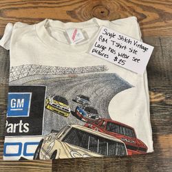 Single Stitch Vintage GM Tshirt 